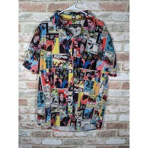 Just‎ Attitude Men's Comic Shirt XL